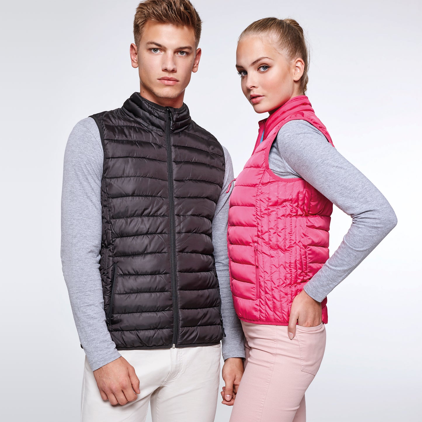 CHALECO MUJER ACOLCHADO PLUMAS