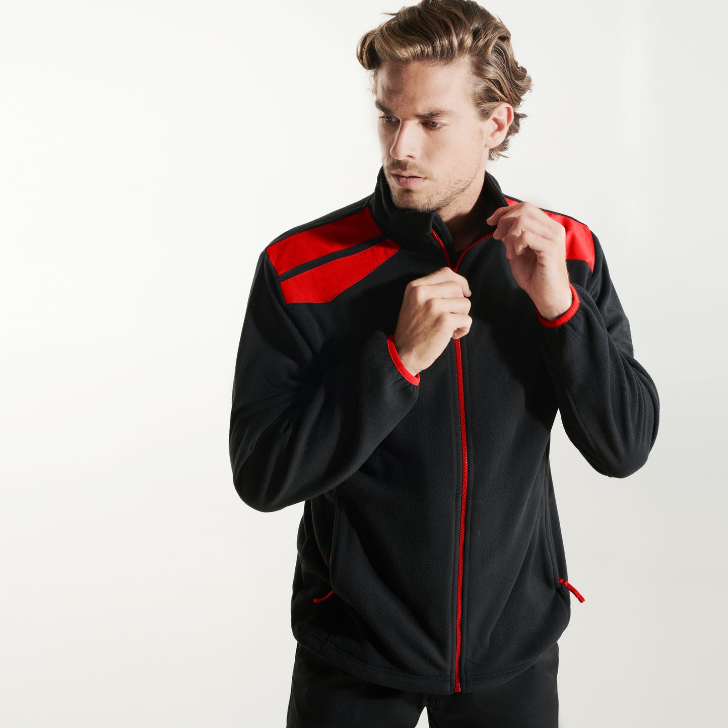 CHAQUETA POLAR CON CREMALLERA TERRANO
