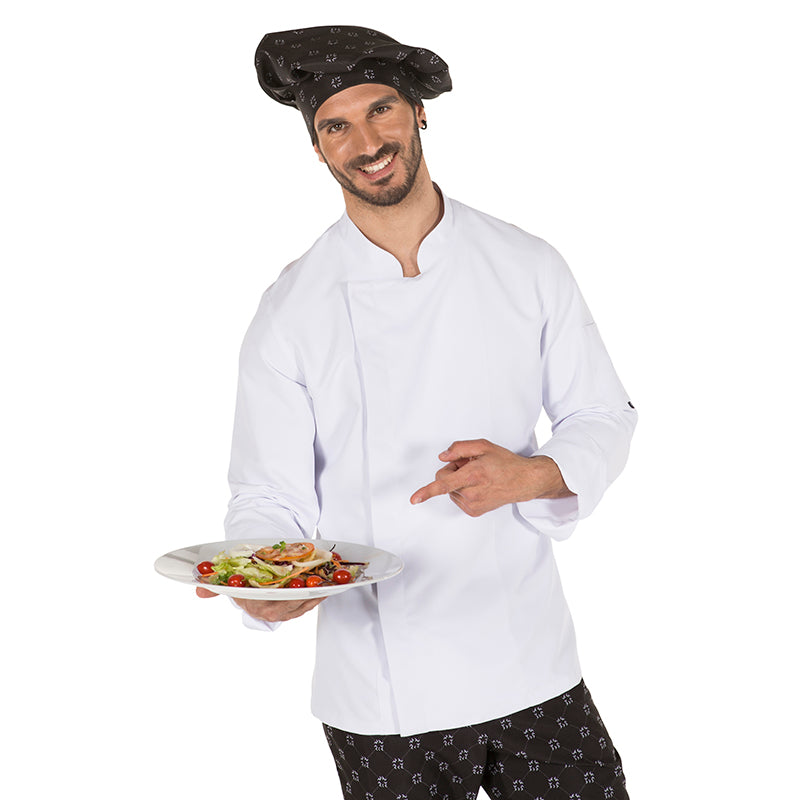 CHAQUETA COCINA UNISEX VIDAL MICROFIBRA