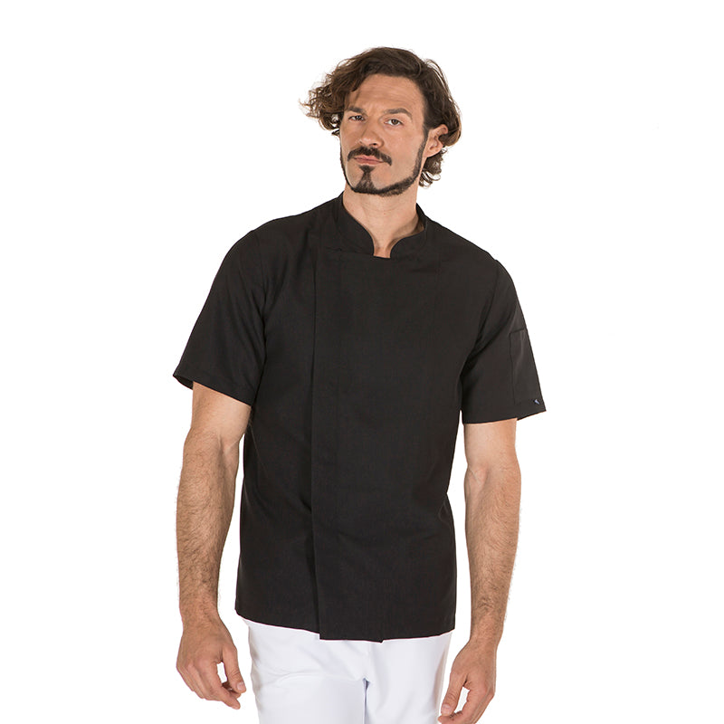 CHAQUETA COCINA UNISEX RIVERA MICROFIBRA