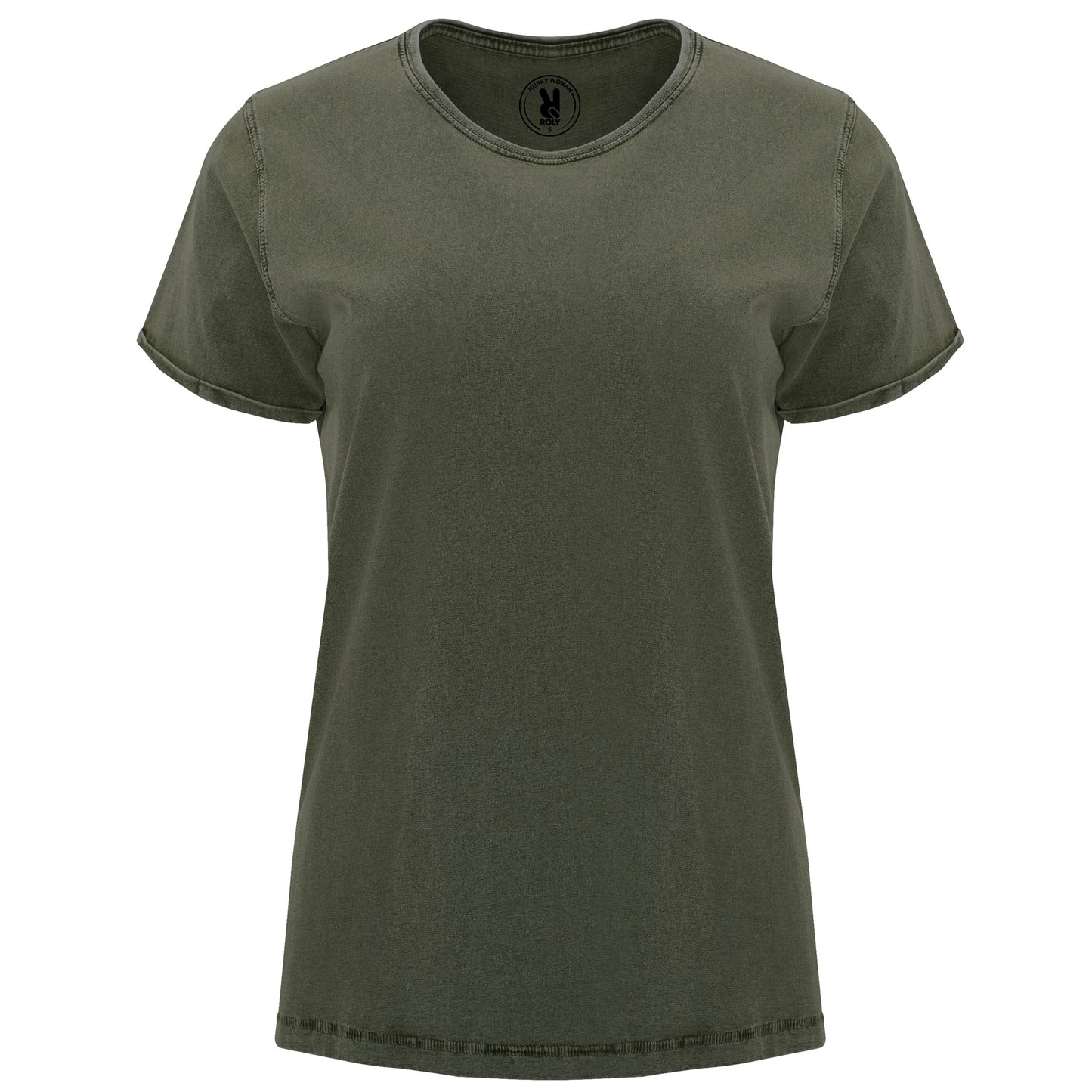 CAMISETA MUJER MANGA CORTA TEJANA
