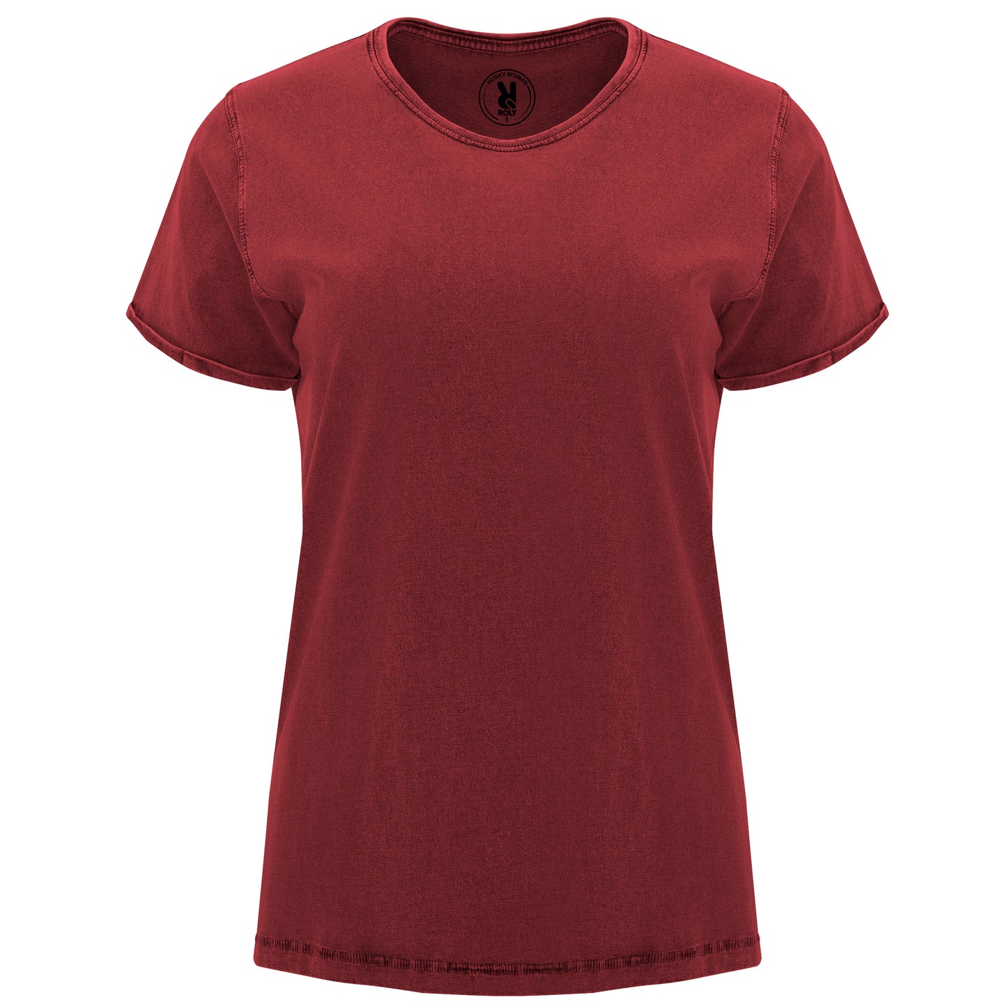 CAMISETA MUJER MANGA CORTA TEJANA
