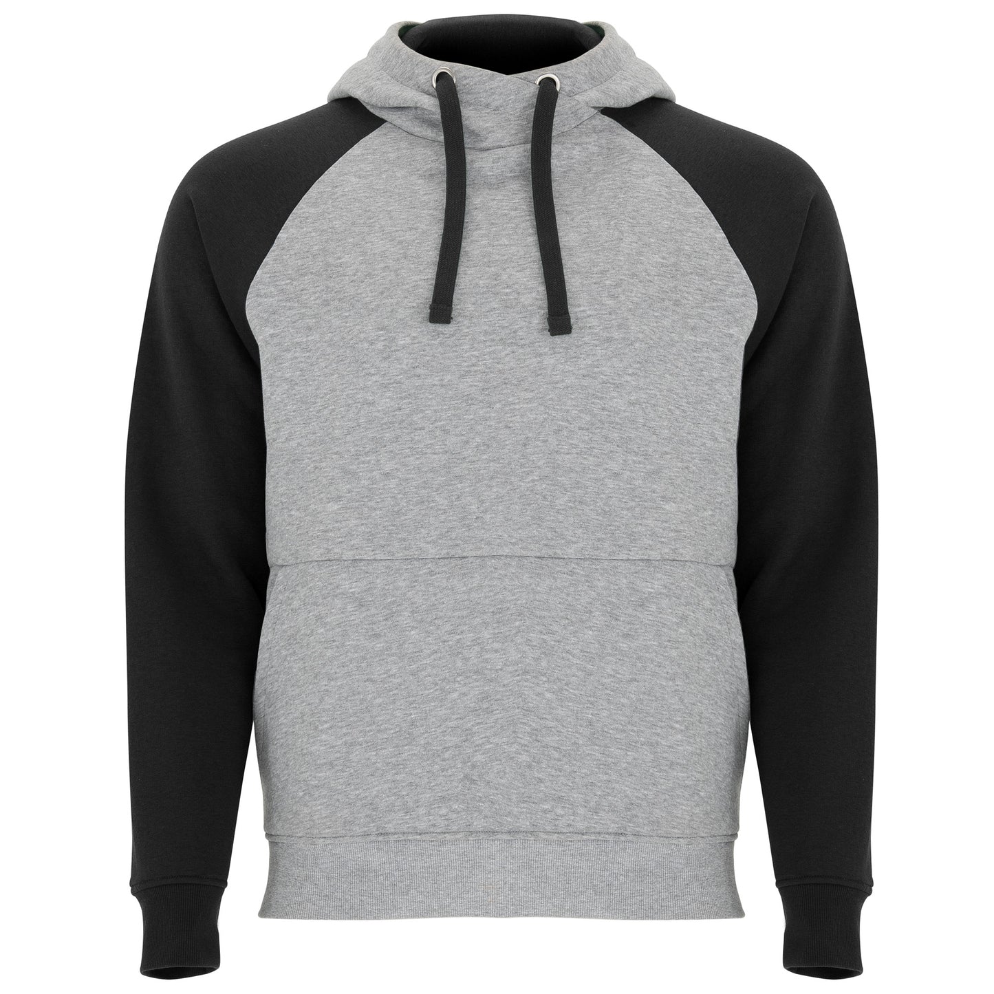 SUDADERA BICOLOR CON CAPUCHA BADET