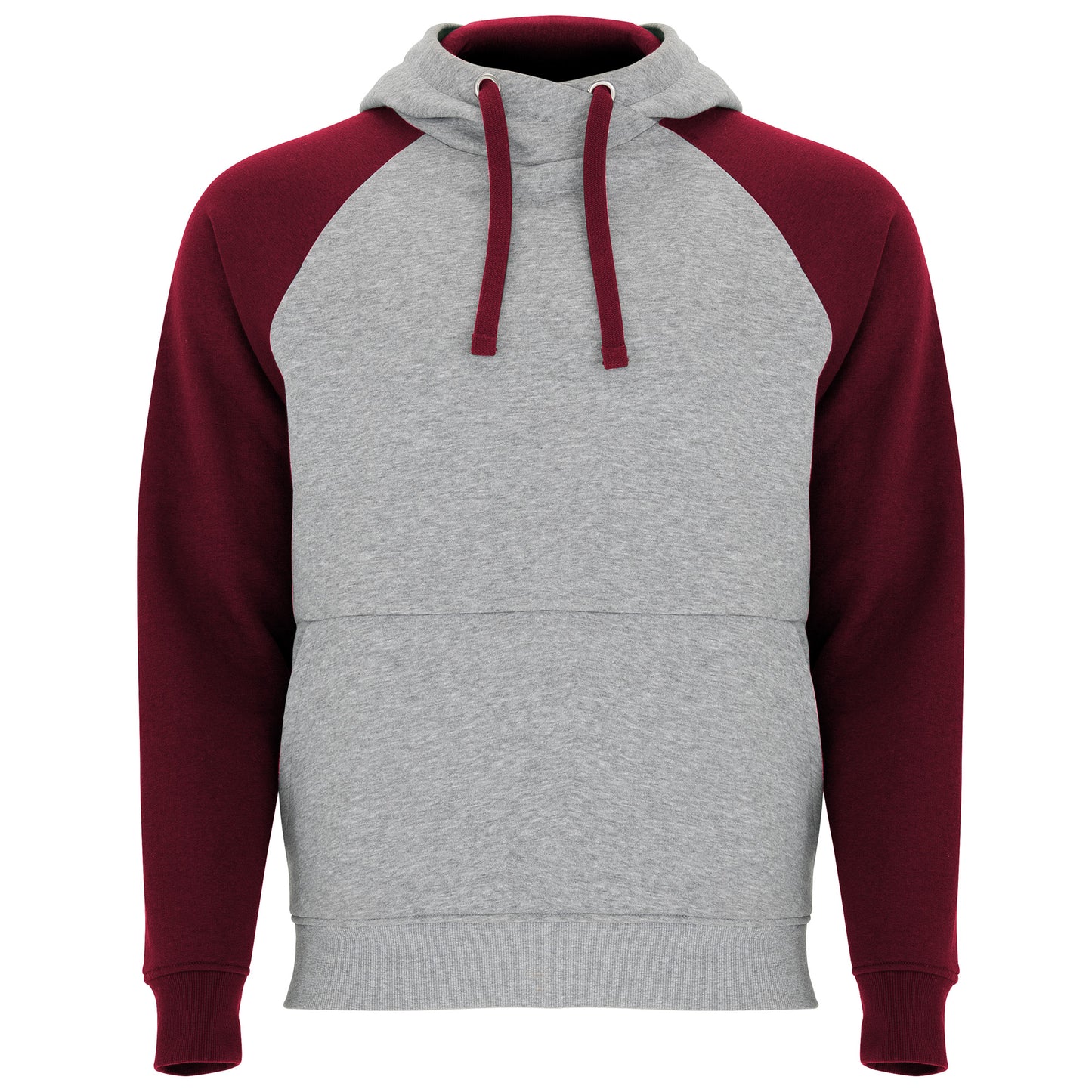 SUDADERA BICOLOR CON CAPUCHA BADET
