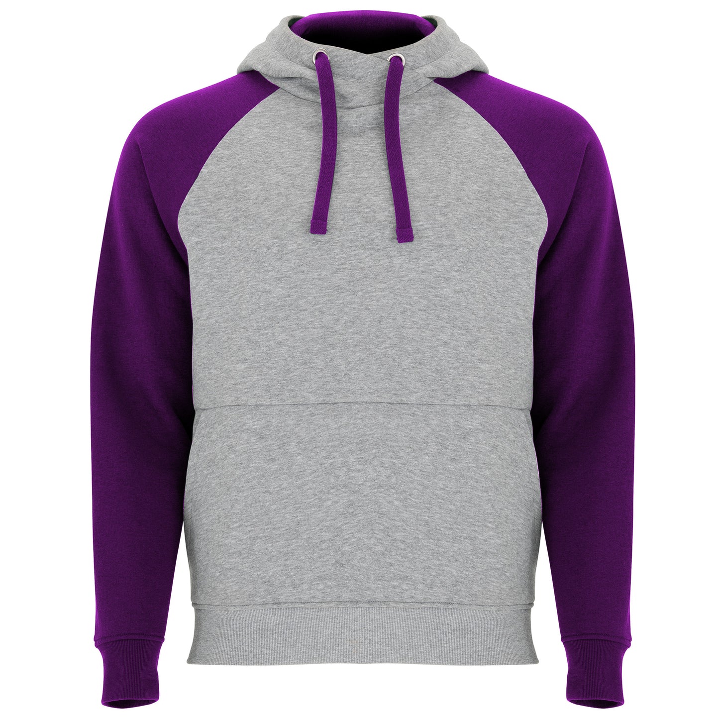 SUDADERA BICOLOR CON CAPUCHA BADET