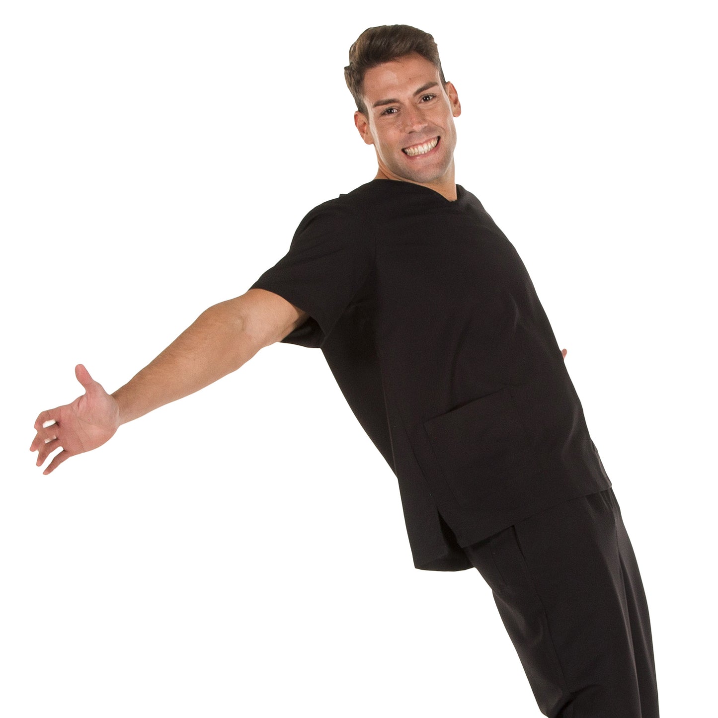 CAMISOLA MANGA CORTA UNISEX PIJAMA MICROFIBRA