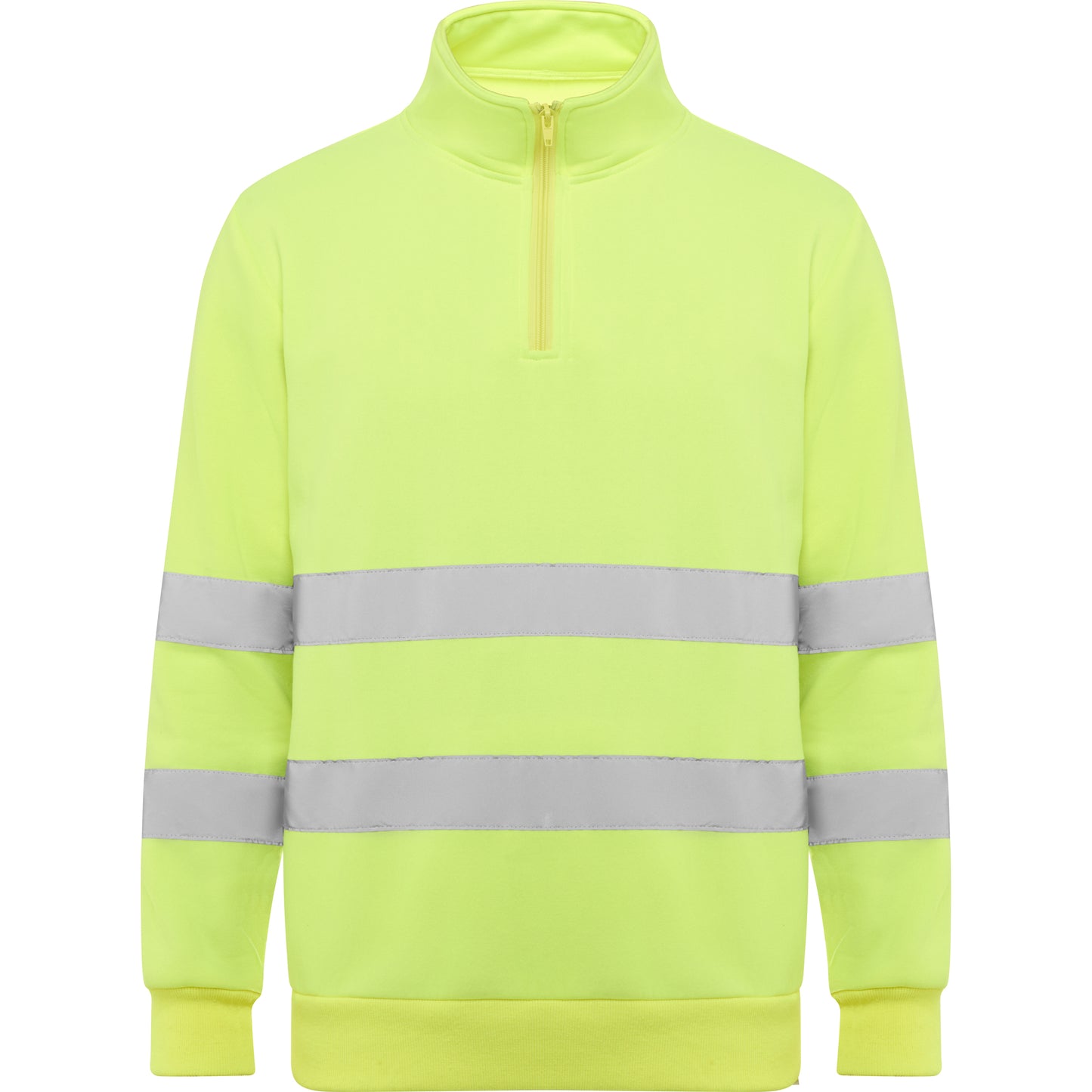 SUDADERA ALTA VISIBILIDAD CON CREMALLERA SPICA