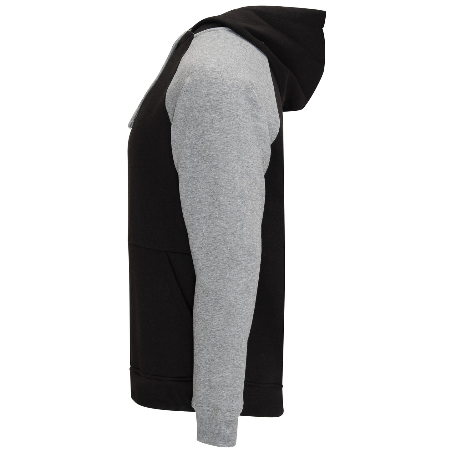 SUDADERA BICOLOR CON CAPUCHA BADET