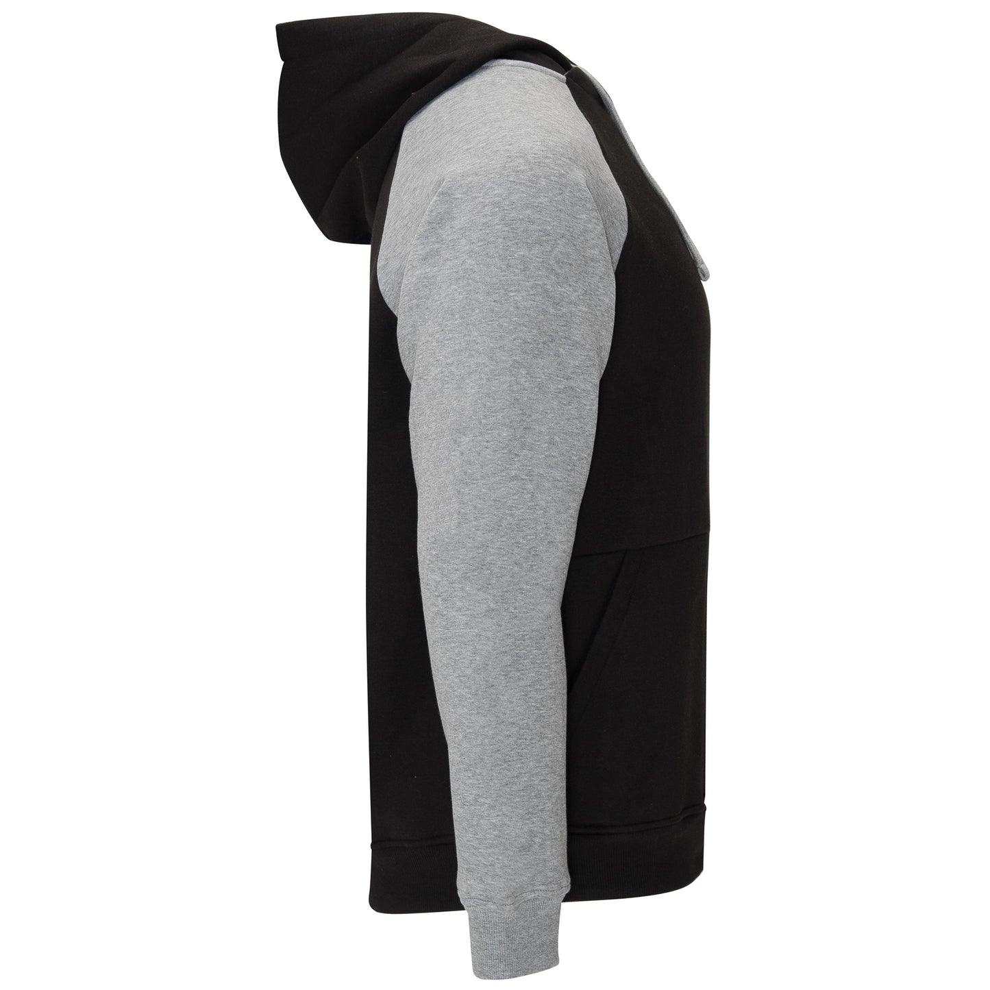 SUDADERA BICOLOR CON CAPUCHA BADET
