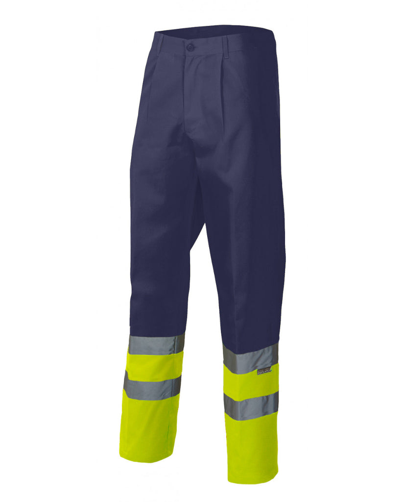 Pantalón bicolor 158 amarillo- azulmarino 60