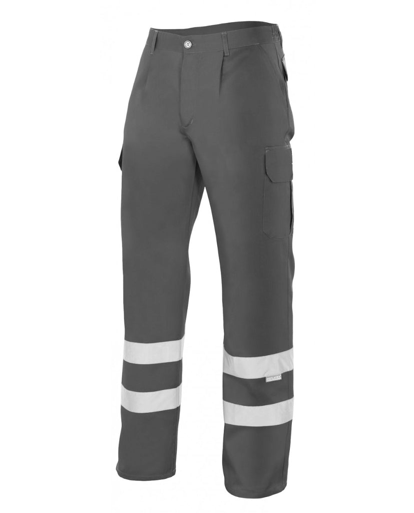 Pantalón multibolsillos alta visibilidad 159 gris 8