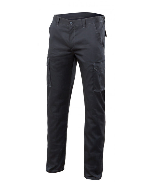 Pantalón strech multibolsillos serie 103002s color 0 negro