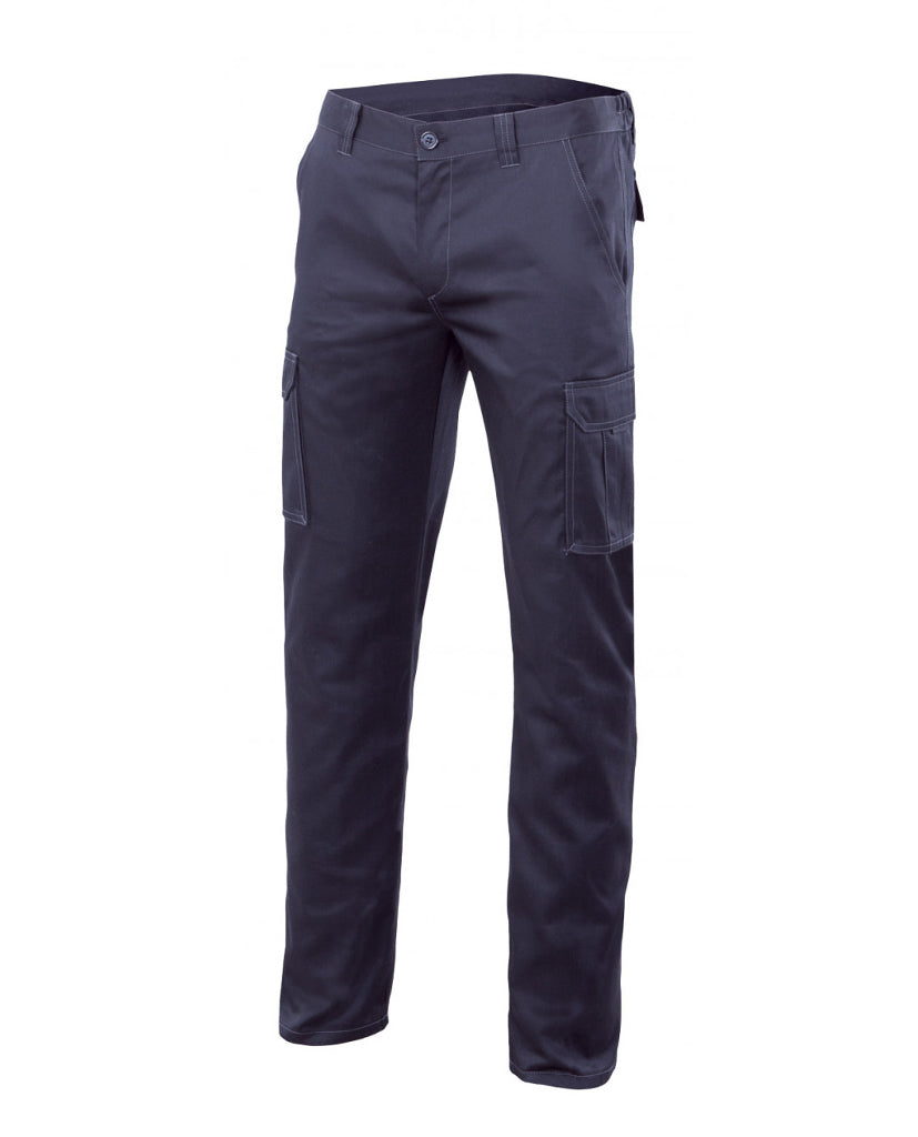 Pantalón strech multibolsillos serie 103002s color 1 azul marino