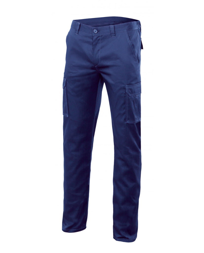Pantalón strech multibolsillos serie 103002s color 9 azulina