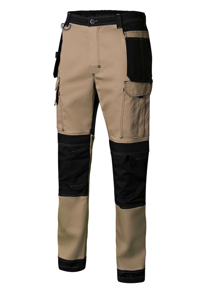 PANTALÓN STRETCH CANVAS  MULTIBOLSILLOS