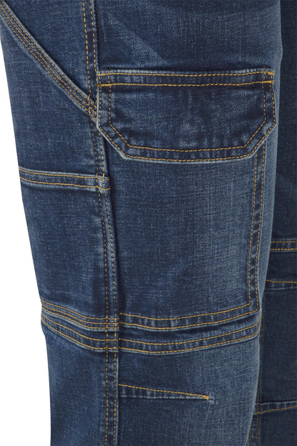 PANTALÓN DENIM STRETCH MULTIBOLSILLOS