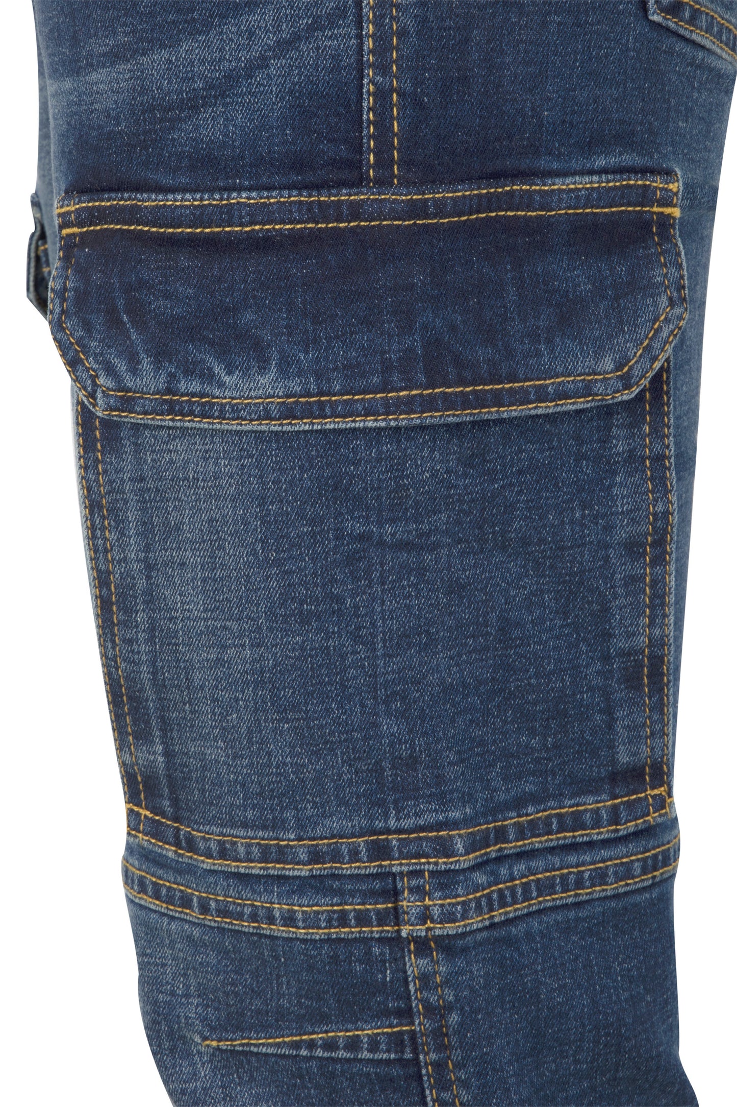 PANTALÓN DENIM STRETCH MULTIBOLSILLOS