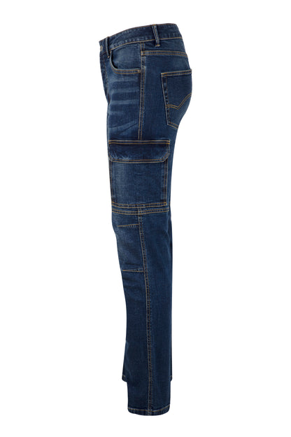 PANTALÓN DENIM STRETCH MULTIBOLSILLOS
