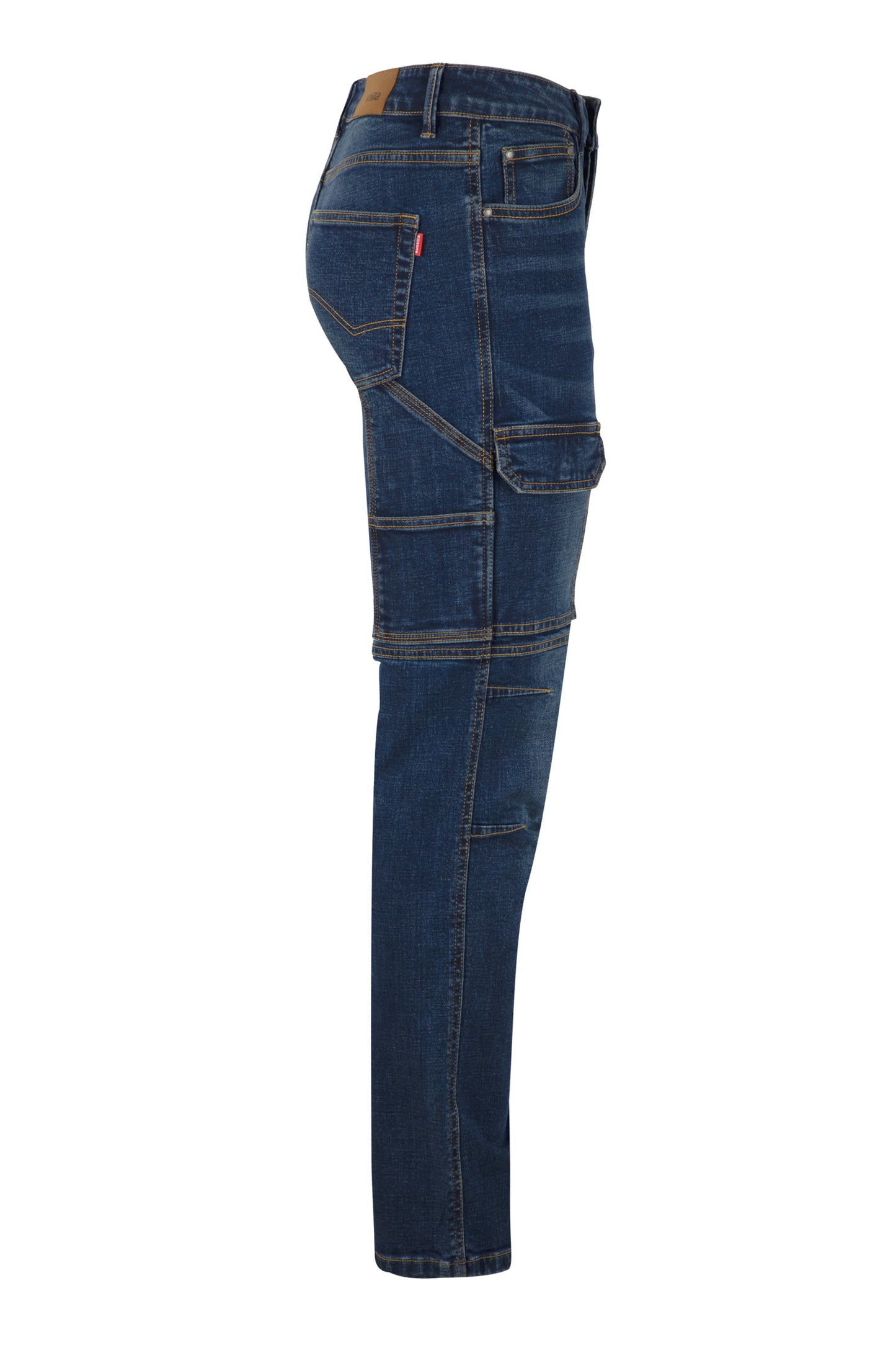 PANTALÓN DENIM STRETCH MULTIBOLSILLOS