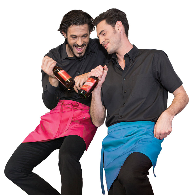 DELANTAL BARMAN SARGA POLIESTER COLORES