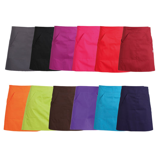 DELANTAL BARMAN SARGA POLIESTER COLORES