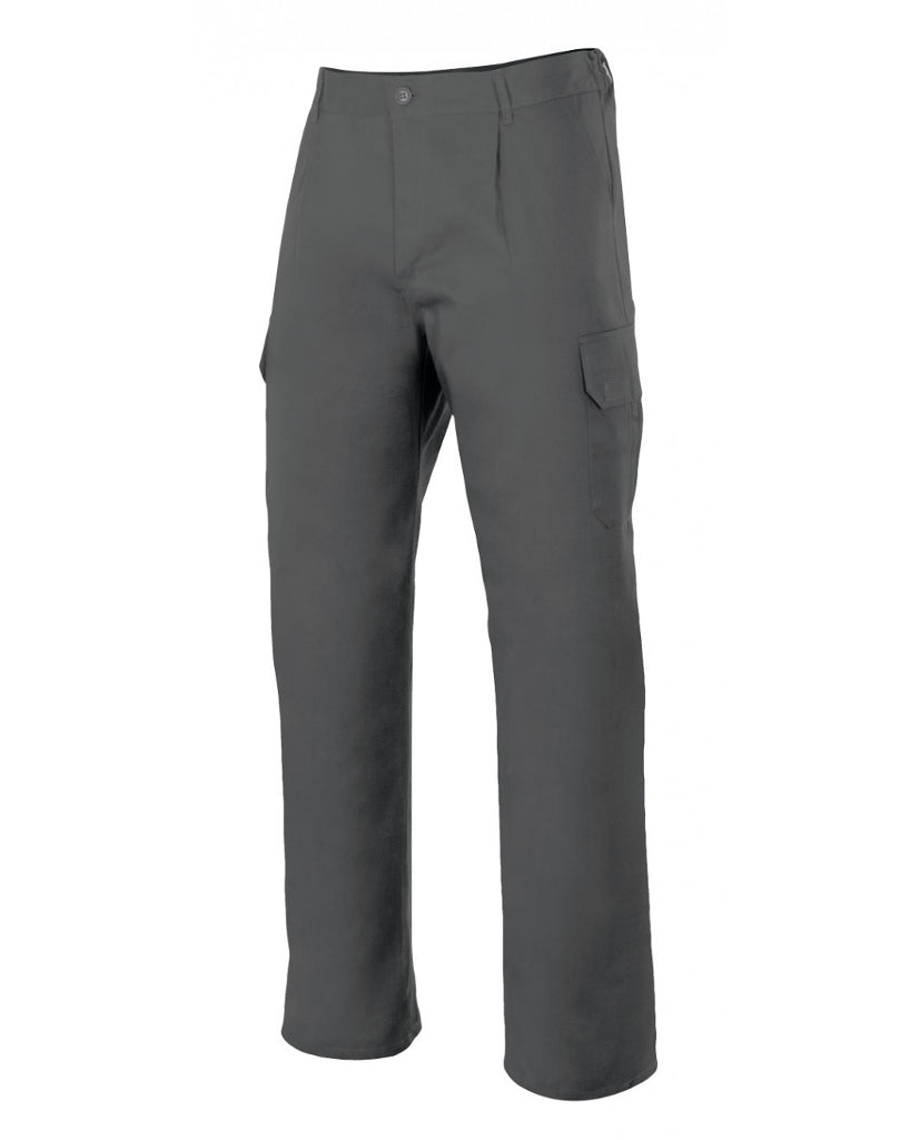 Pantalón multibolsillo serie 345 gris