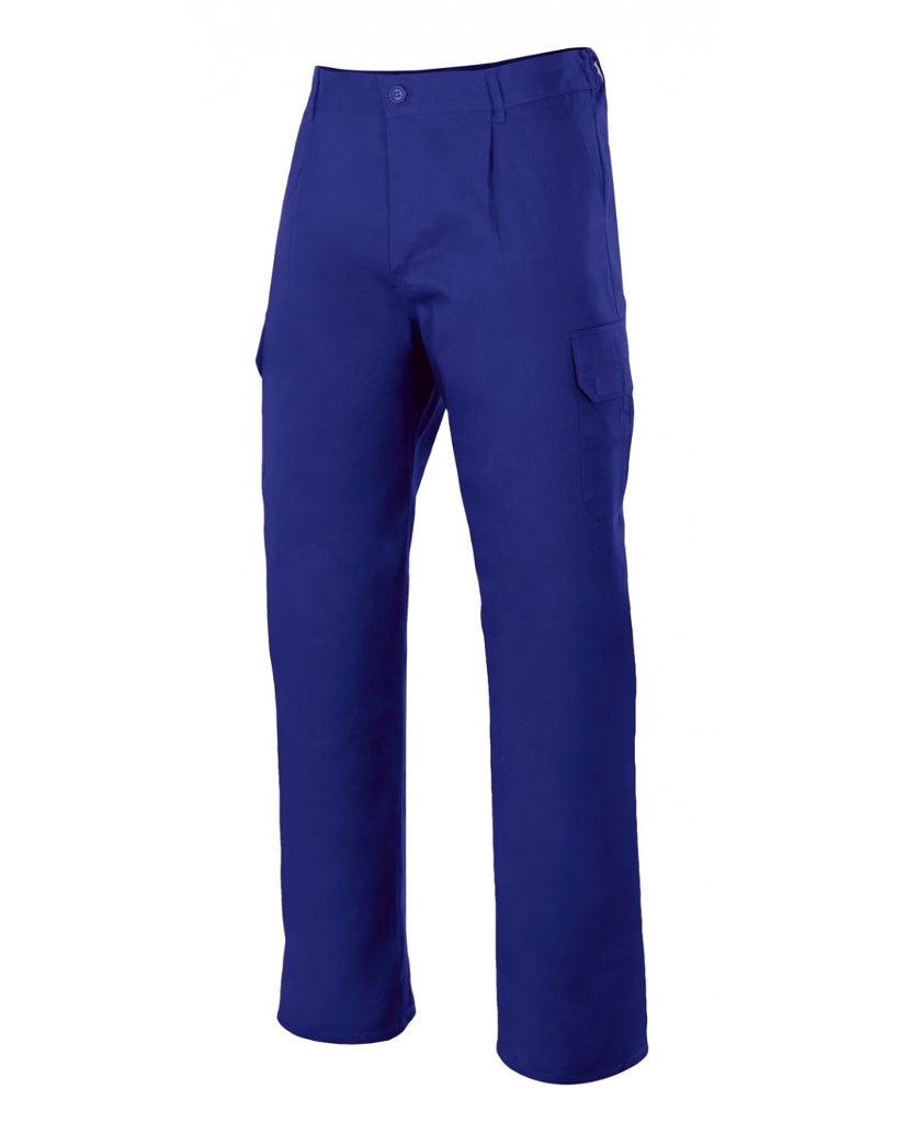 Pantalón multibolsillo serie 345 azulina