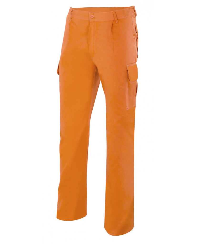 Pantalón multibolsillo serie 345 naranja