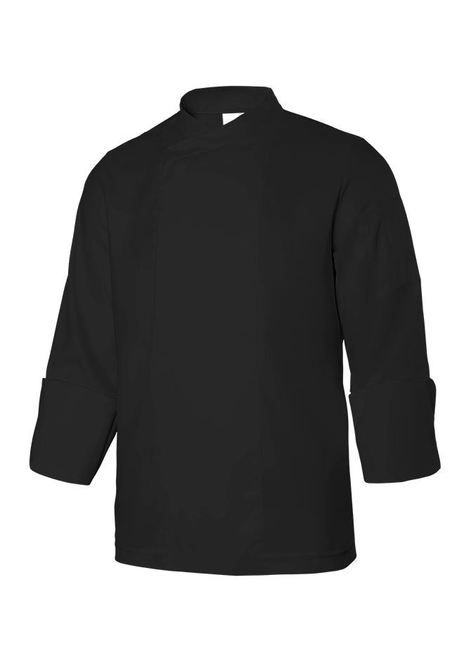 CHAQUETA COCINA UNISEX MICROFIBRA MANGA LARGA V
