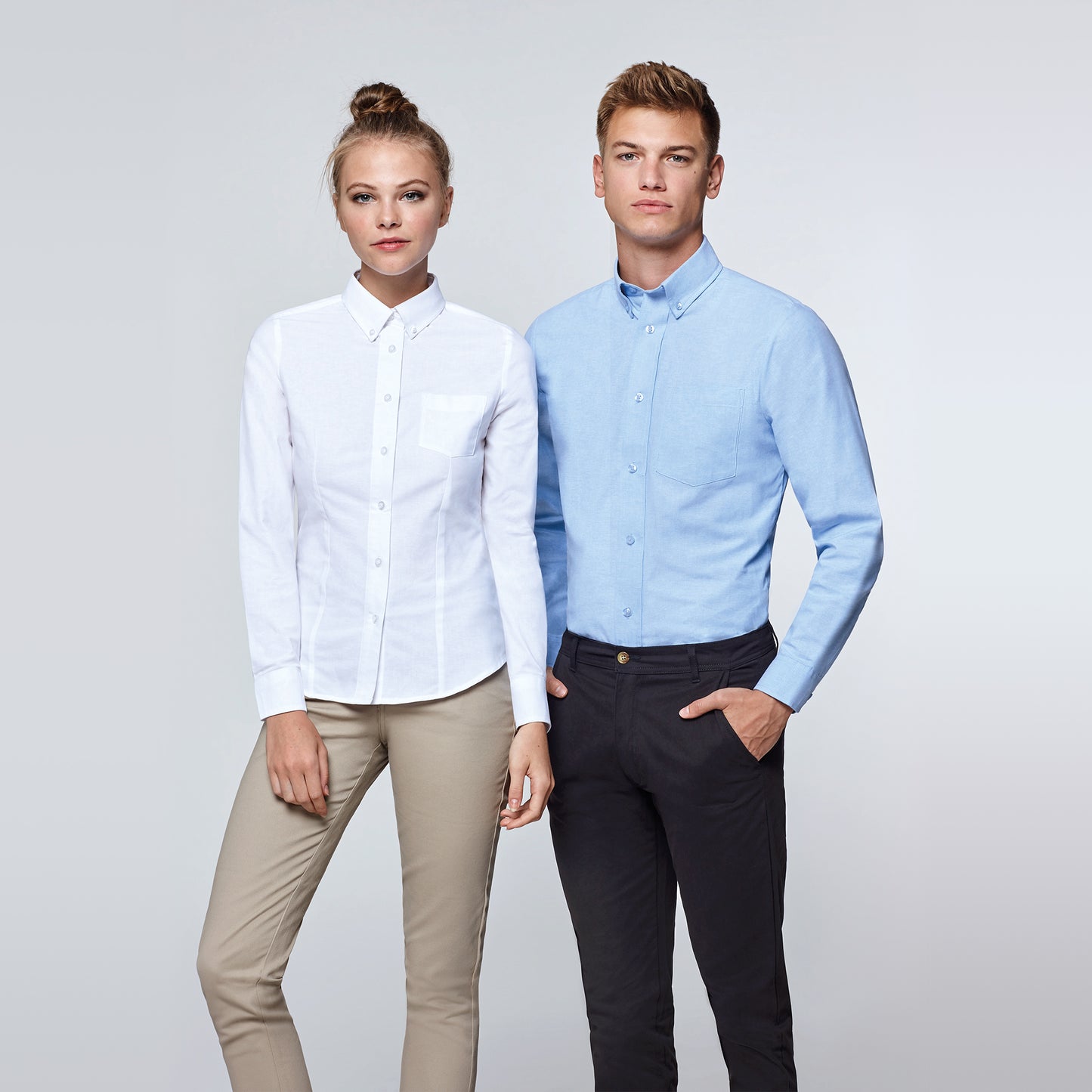 CAMISA DE MUJER TEJIDO OXFORD