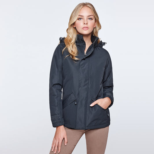PARKA MUJER CUELLO ALTO