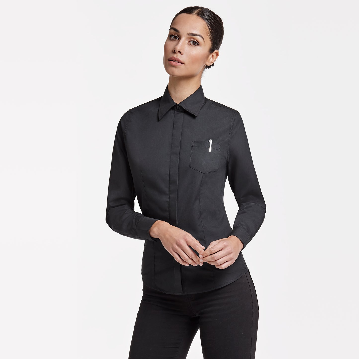 CAMISA MUJER MANGA LARGA