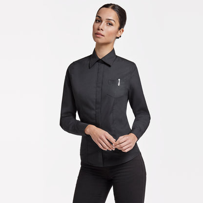 CAMISA MUJER MANGA LARGA