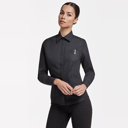 CAMISA MUJER MANGA LARGA