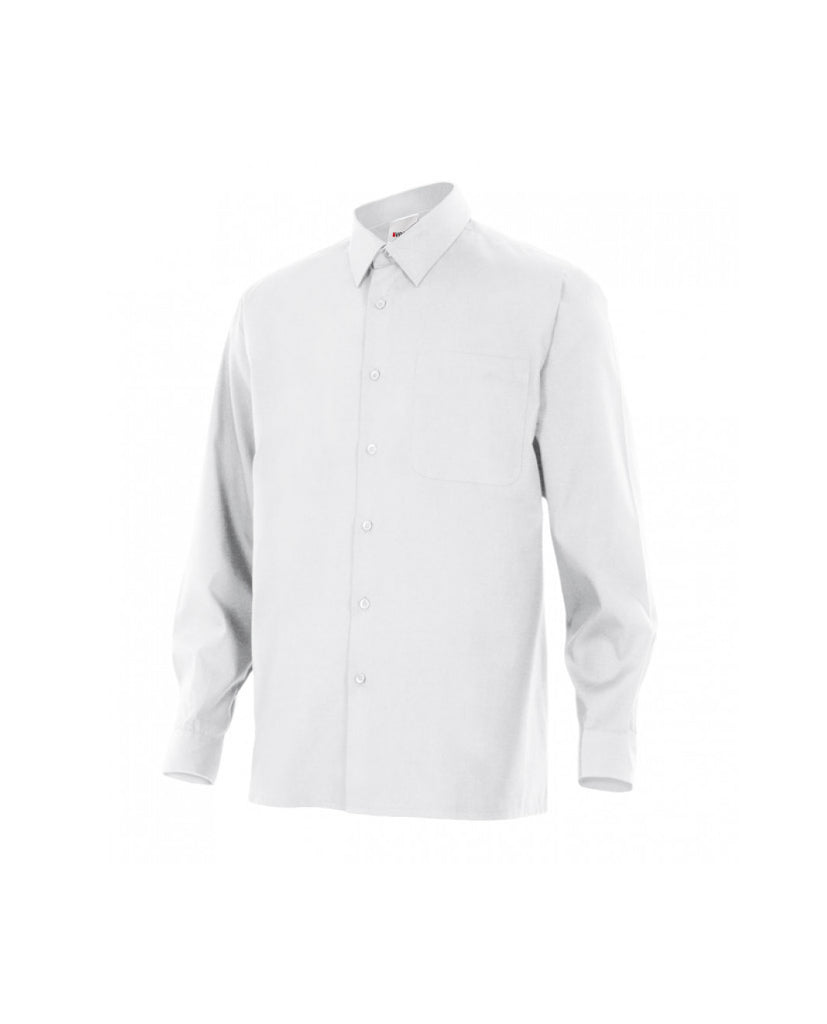 Camisa serie 529 manga larga blanco