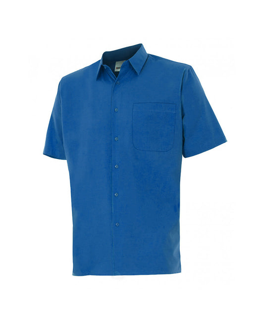 Camisa serie 531 manga corta azulina