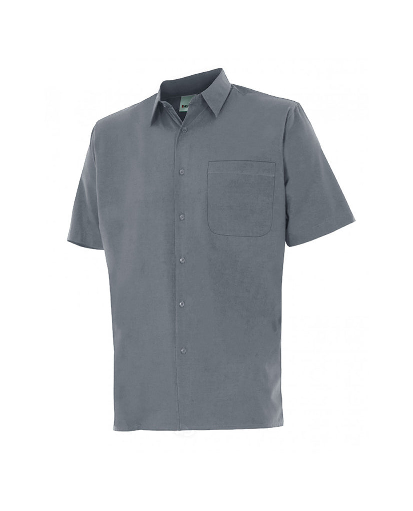Camisa serie 531 manga corta gris