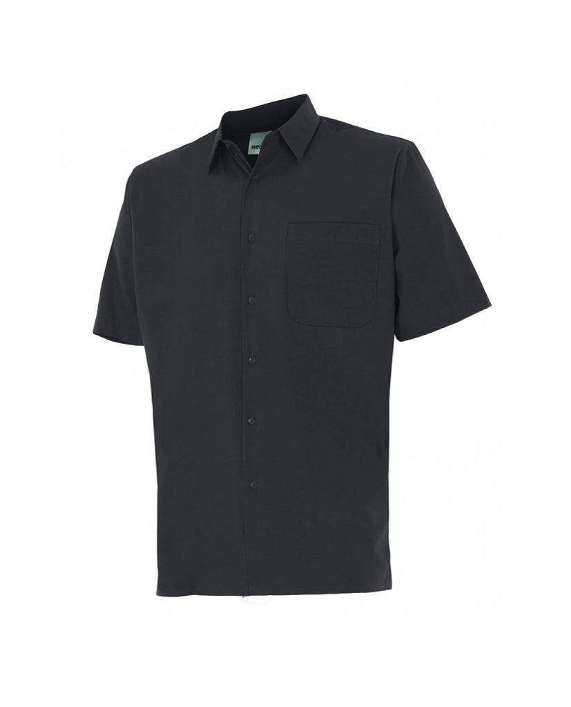 Camisa serie 531 manga corta negro