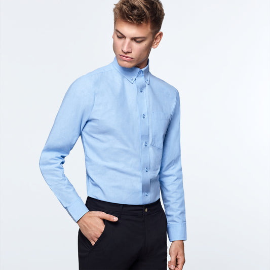 CAMISA DE HOMBRE TEJIDO OXFORD