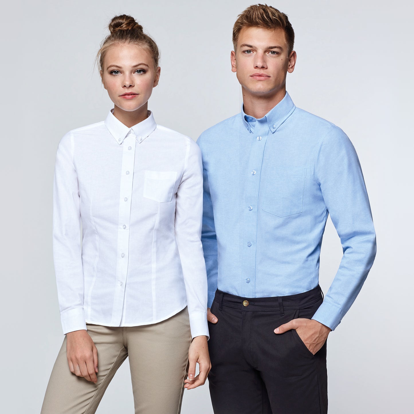 CAMISA DE HOMBRE TEJIDO OXFORD