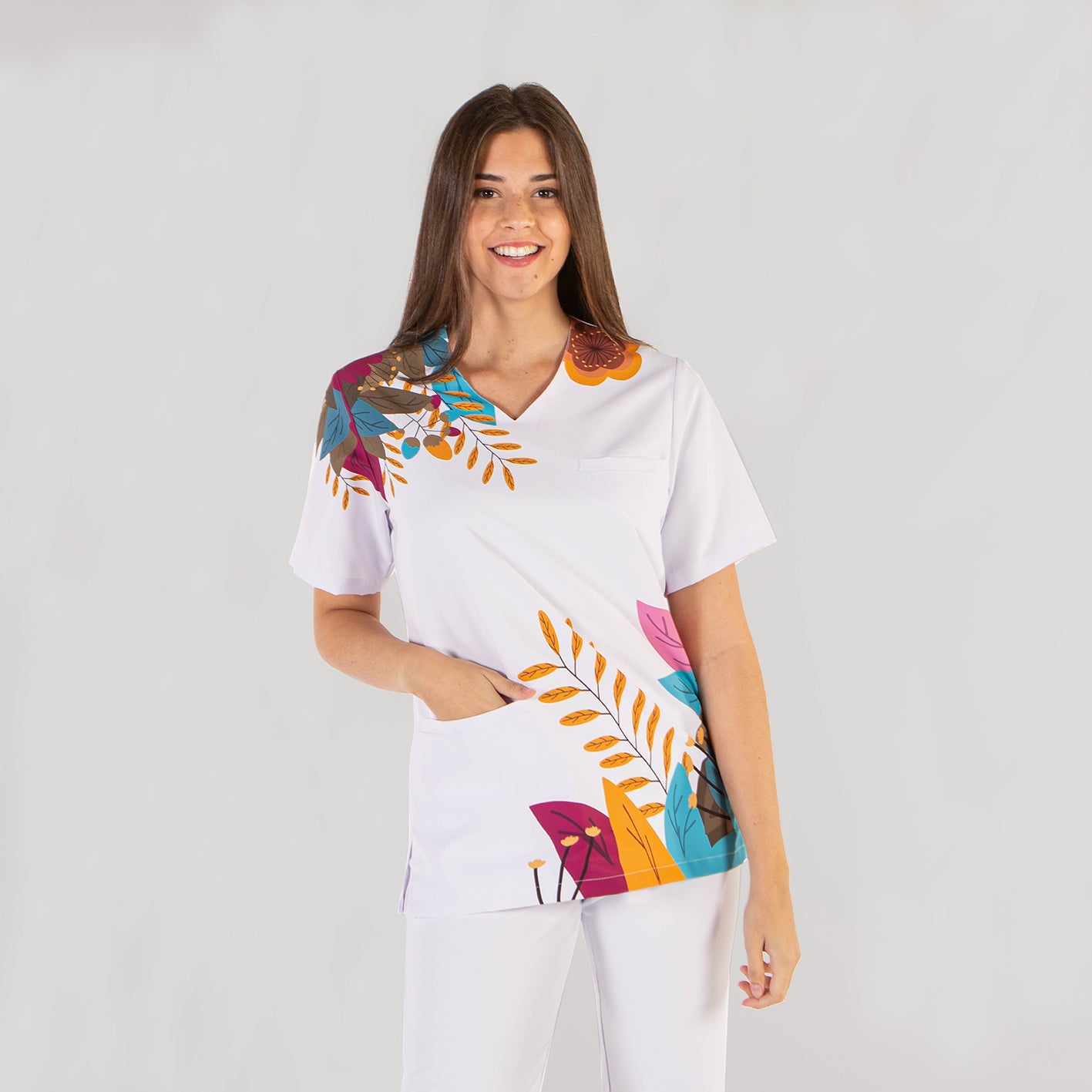 BLUSA MANGA CORTA PIJAMA MICROFIBRA ESPIGA