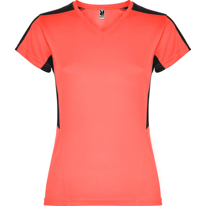 SUZUKA - CORAL FLUOR/NEGRO