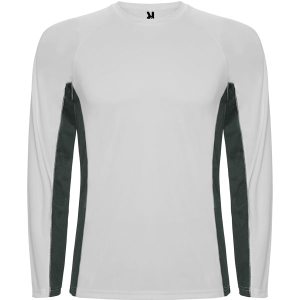 SHANGHAI L/S - BLANCO/PLOMO OSCURO