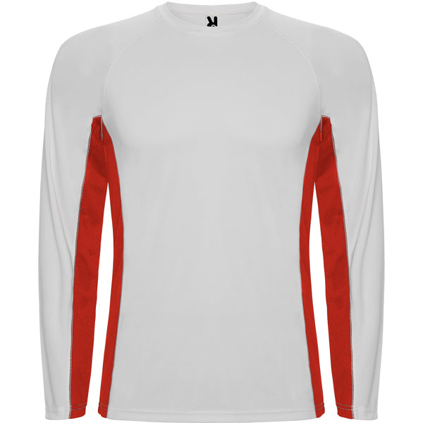 SHANGHAI L/S - BLANCO/ROJO