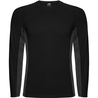 SHANGHAI L/S - NEGRO/PLOMO OSCURO