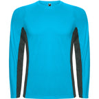 SHANGHAI L/S - TURQUESA/PLOMO OSCURO