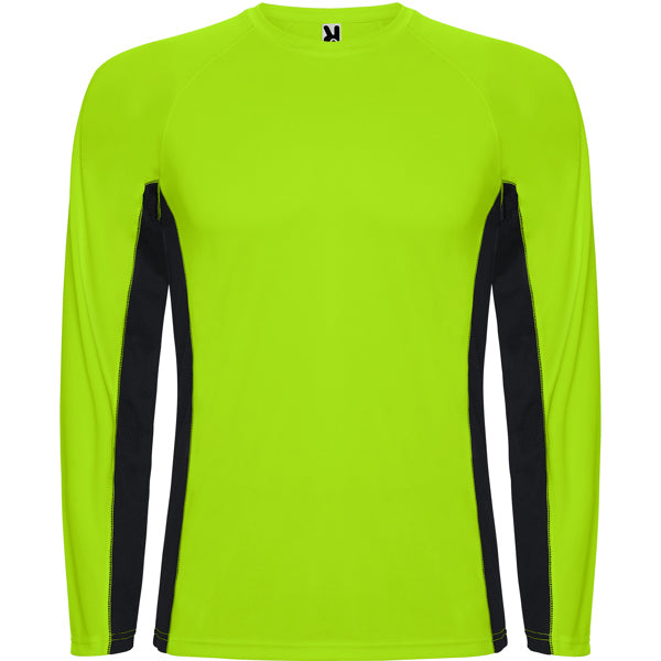 SHANGHAI L/S - VERDE FLUOR/NEGRO