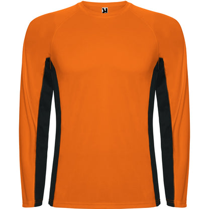 SHANGHAI L/S - NARANJA FLUOR/NEGRO