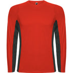 SHANGHAI L/S - ROJO/PLOMO OSCURO