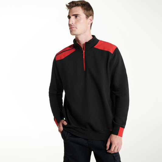 SUDADERA MEDIA CREMALLERA COMBI MAVERICK